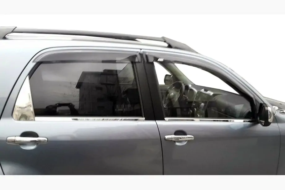 Daihatsu Terios 2006-2017 гг. Наружные Окантовки Стекол Нержавейка (4 шт) Image