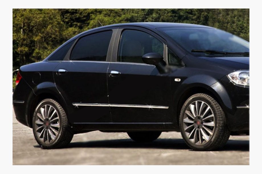 Fiat Linea 2006-2018 гг. Дверные Молдинги Нержавеющая Сталь (4 шт.) Фото 2