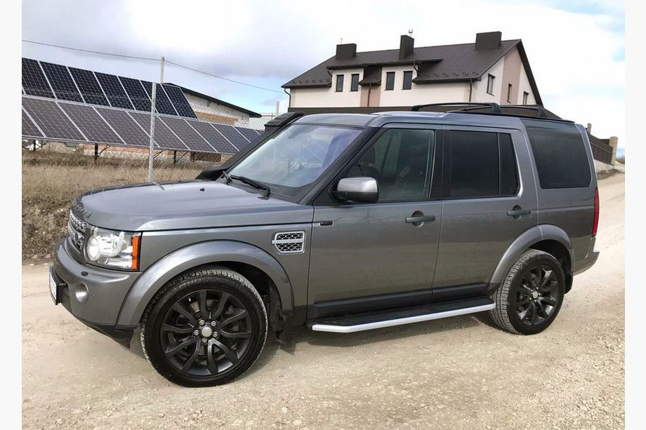 Land Rover Discovery IV 2009-2017 гг. Боковые Подножки Оригинал (2 шт., Алюминий) Image