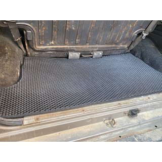 Коврик багажника Короткий (EVA, Черный) Nissan Patrol Y60 1988–1997 гг. фото 2
