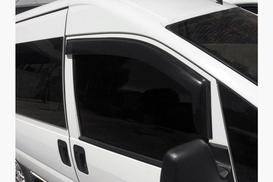 Fiat Scudo 1996-2007 гг. Ветровики на окна (2 шт, DDU) Image