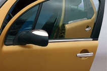 Fiat Stilo 2001-2007 гг. Наружные молдинги окон (6 шт, нержавейка) фото 1