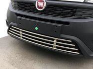 Fiat Doblo II 2010-2022 гг. Решетка бампера 2014↗ (нержавейка) фото 1