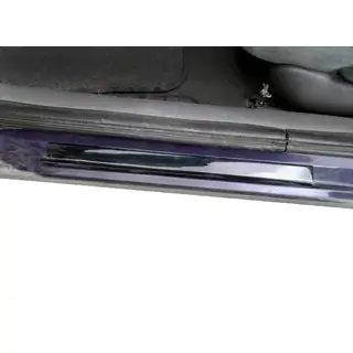 Накладки на пороги (2 шт., ABS) Renault Laguna 1994-2001 гг. фото 1