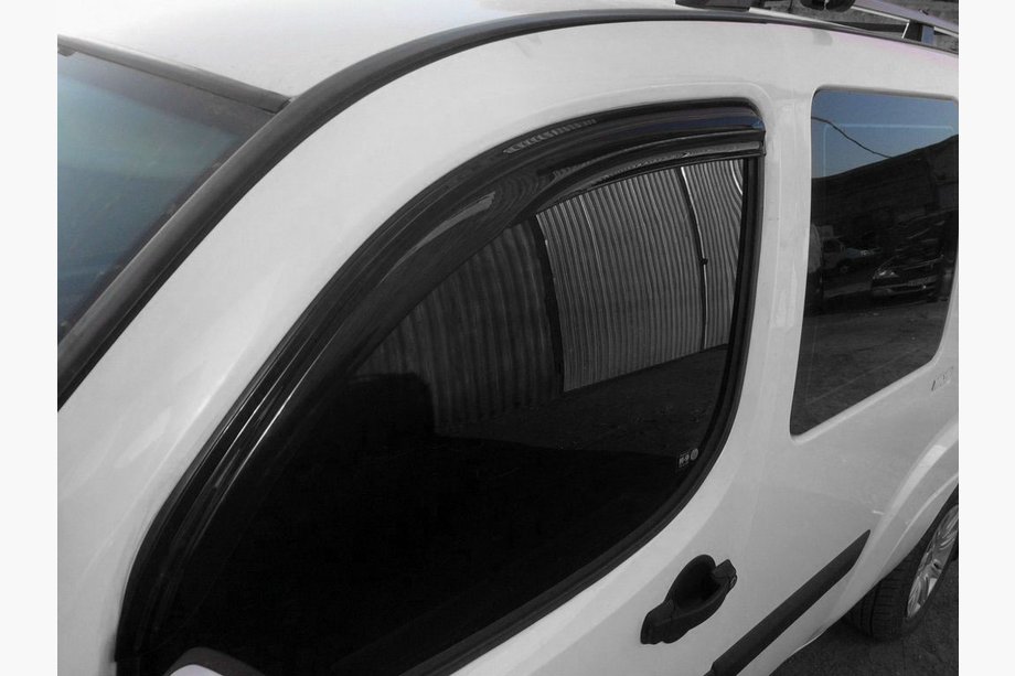 Peugeot Partner Tepee 2008-2018 гг. Ветровики на окна (2 шт, Aomis) Image