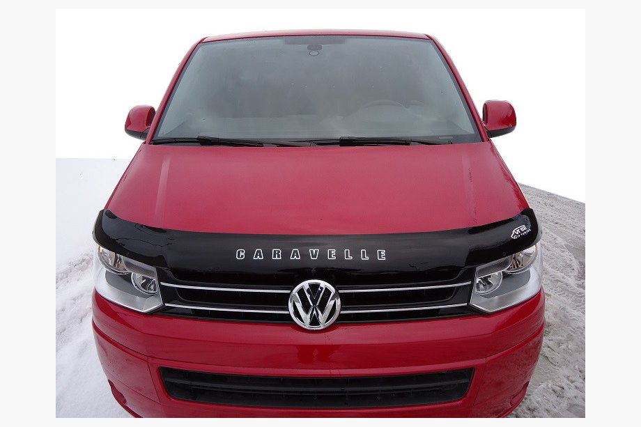 Volkswagen T5 2010-2015 гг. Дефлектор капота (VIP) Image