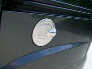 Fiat Doblo I 2001-2005 гг. Хромированная накладка на лючок бензобака (нерж. сталь) фото 1