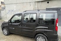 Fiat Doblo I 2005-2010 гг. Черные рейлинги фото 2