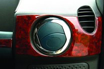 Fiat Doblo I 2005-2010 гг. Накладка на вентиляционную заслонку (4 шт., нержавейка) фото 1