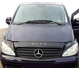 Mercedes Vito W639 2004-2014 гг. Дефлектор капота (VIP) фото 4