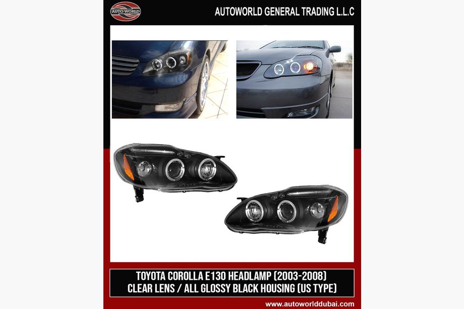 Toyota Corolla 2002-2007 гг. Передние фары (2 шт, LED) Image