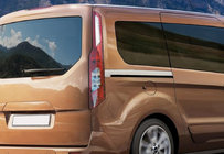 Ford Connect 2014-2021 гг. Молдинги из нержавеющей стали для сдвижных дверей (2 шт) фото 2