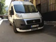 Peugeot Boxer 2006-2025 гг. Передняя накладка 2006-2013 (узкая с LED, грунтованная под покраску) фото 2