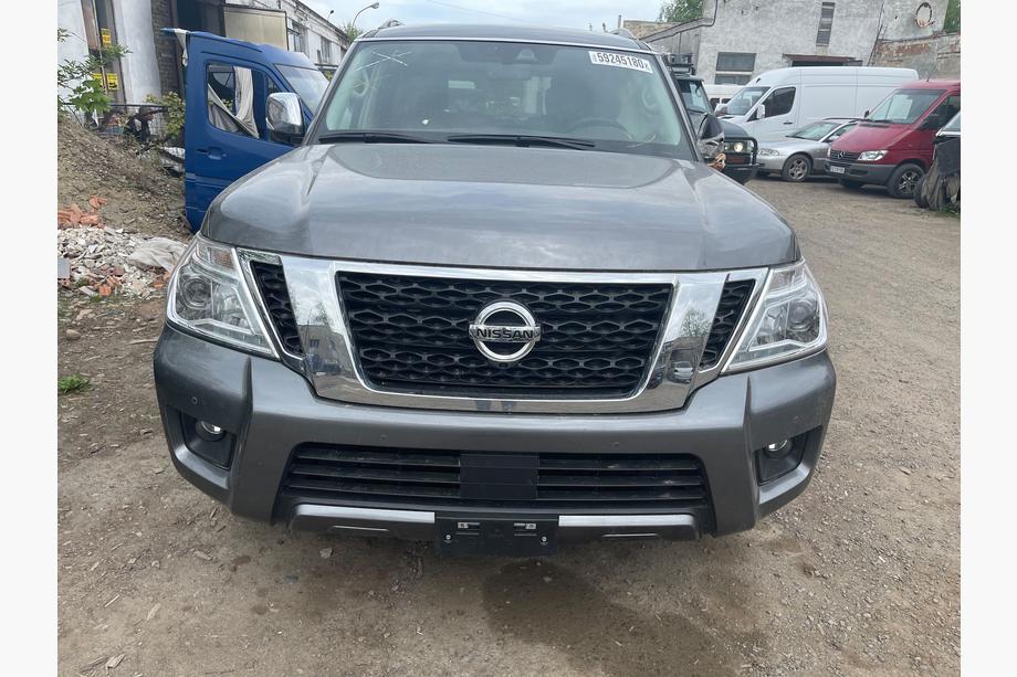 Nissan Patrol Y62 2010-2024 гг. Передний бампер в сборе (Оригинал 2019) Image