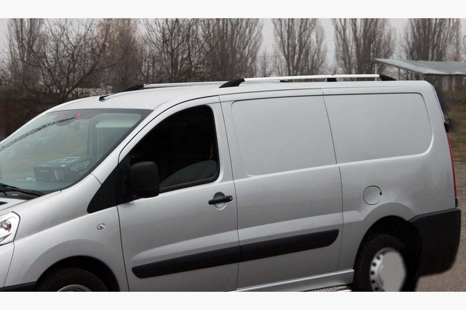 Citroen Jumpy 2007–2017 гг. Хромированные Рейлинги Image