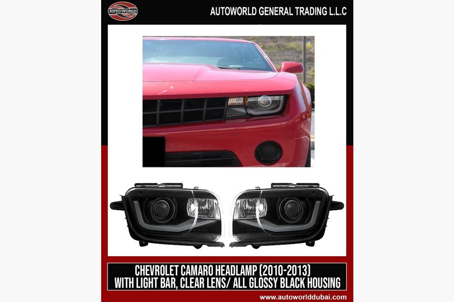 Chevrolet Camaro 2009-2015 гг. Передние фары (2 шт, LED) Image