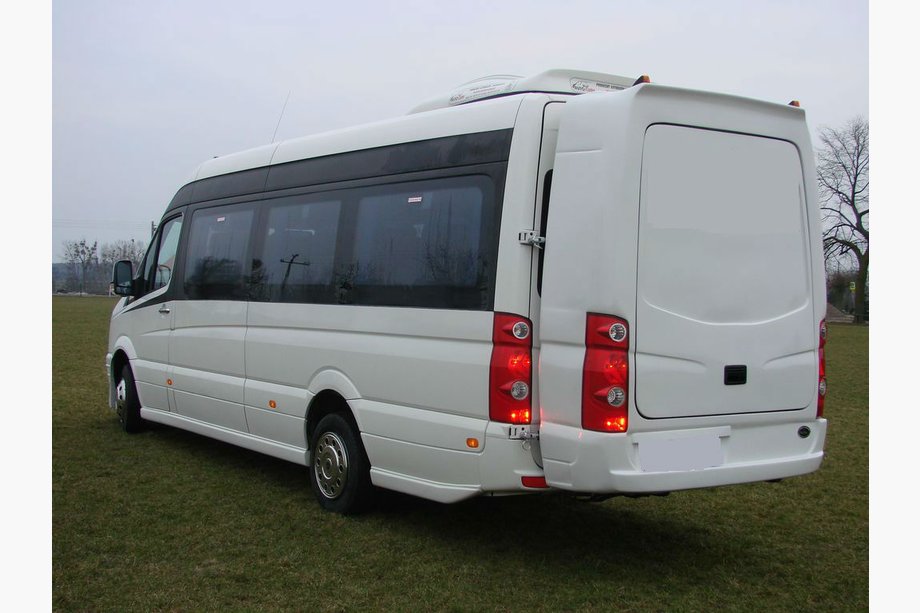 Volkswagen Crafter 2006-2016 гг. Багажник на крышу (грунтованный под покраску) Фото 12