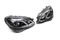 Mercedes E-class W212 2009-2016 гг. Передние фары (2 шт., рестайлинг, с блоками управления) фото 11