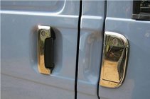 Volkswagen T4 Caravelle/Multivan 1990–2003 гг. Хромированные Накладки на Ручки (7 частей, Нержавейка) фото 2