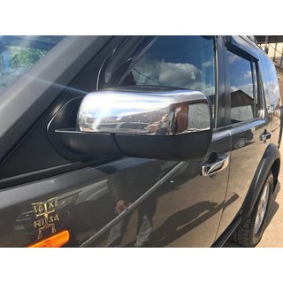 Накладки на Зеркала (2 шт, Нержавеющая Сталь) Range Rover III L322 2002-2012 гг. фото 3