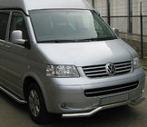 Volkswagen T5 2010-2015 гг. Нижняя губа волна (нержавейка) фото 1