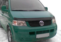 Volkswagen T5 Caravelle 2004-2010 гг. Дефлектор капота FLY фото 2