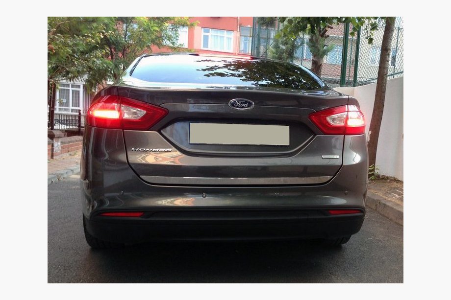 Ford Mondeo 2014-2022 гг. Накладка на багажник нержавейка Image