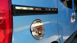 Fiat Fiorino/Qubo 2008-2024 гг. Хромированная накладка на лючок бензобака (нерж. сталь) фото 5