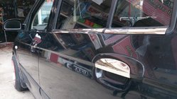 Hyundai Getz 2002- гг. Хромированные Накладки на Ручки (4 шт) фото 2