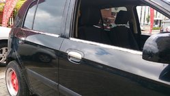 Hyundai Getz 2002- гг. Наружные молдинги стекол нержавейка (6 шт.) Carmos - Турецкая Нержавеющая Сталь фото 1