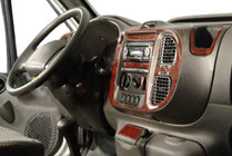 Ford Transit 2000–2014 гг. Накладки на панель приборов (2000-2006) Дерево фото 3