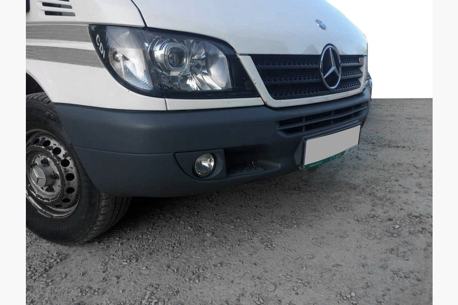 Mercedes Sprinter W901/902/903/904/905 1995–2006 гг. Светодиодные противотуманные фары (2 шт., грунтованные под покраску) 96 мм, Osram Image