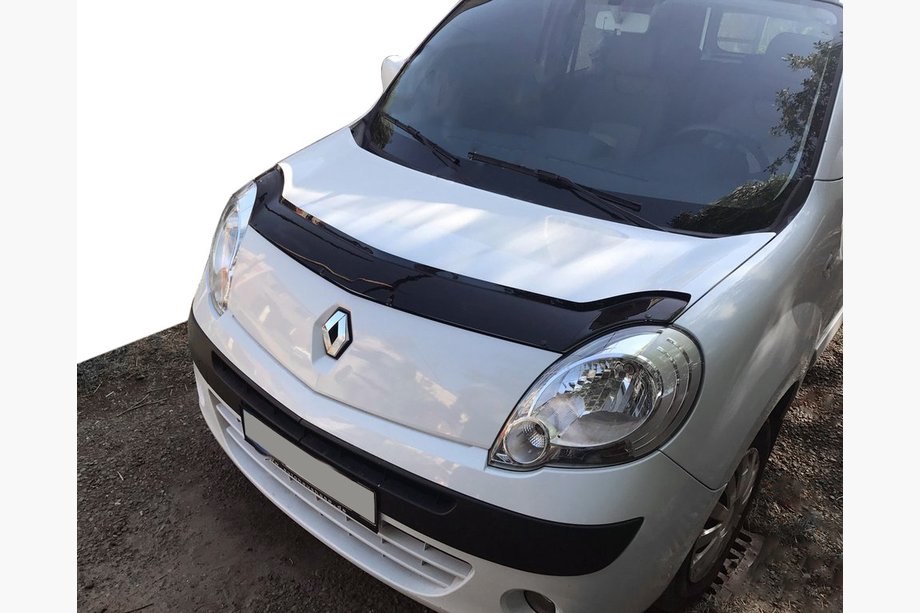 Renault Kangoo 2008–2020 гг. Дефлектор капота 2008-2013 (FLY) Image