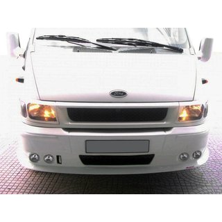 Накладка на передний бампер (2000-2006) Ford Transit 2000–2014 гг. фото 2