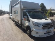 Ford Transit 2014- гг. Накладка на передний бампер ERA (2014-2019, грунт под покраску) фото 2