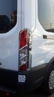 Ford Transit 2014- гг. Хром Накладки на Задние Фонари (2 шт, пластик) фото 6