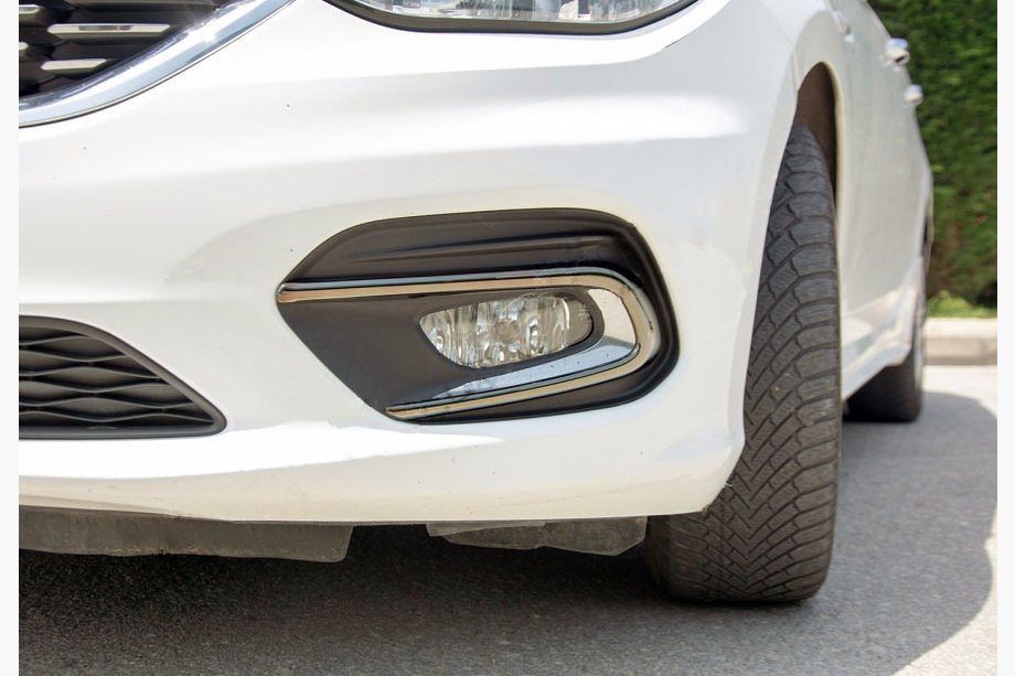 Fiat Tipo 2016- гг. Окантовка Противотуманных Фар (2016-2020) ABS - Черный Хром Image