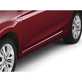 Дверные Молдинги Нержавеющая Сталь (4 шт) Fiat Tipo 2016- гг. фото 1