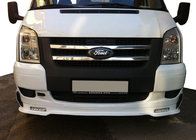 Ford Transit 2000–2014 гг. Накладка на передний бампер (2006-2014, DRL) фото 2