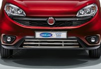 Fiat Doblo II 2010-2022 гг. Решетка бампера 2014↗ (нержавейка) фото 2