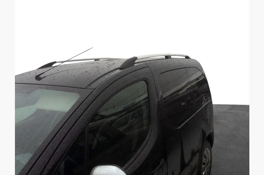 Citroen Berlingo 2008-2018 гг. Хромированные рейлинги С пластиковыми ножками Фото 2