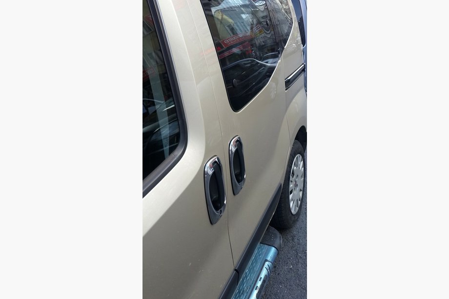 Fiat Fiorino/Qubo 2008-2024 гг. Накладки на ручки (4 шт, нержавейка) Фото 4