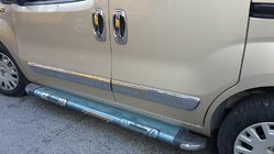 Peugeot Bipper 2008-2017 гг. Дверные Молдинги Нержавеющая Сталь (4 шт) Carmos - Турецкая Нержавеющая Сталь фото 3