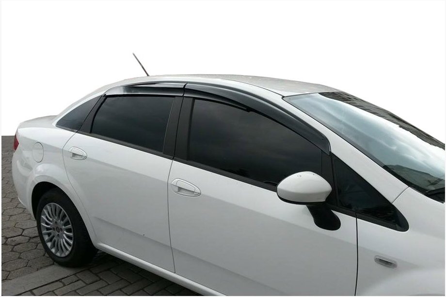 Volkswagen Jetta 2011-2018 гг. Ветровики на окна (4 шт, Perflex Sport) Image