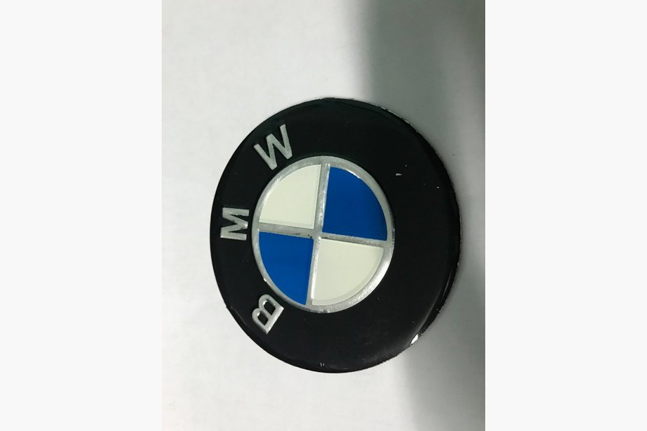 BMW 3 серия E30 1982–1994 гг. Наклейка BMW (Ø 75мм) Image