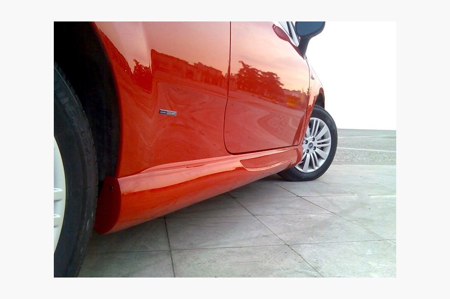 Fiat Punto Grande/EVO 2006-2018 гг. Боковые пороги (для 3-дверного, под покраску) Image