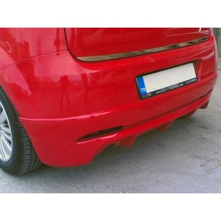 Задний бампер (накладка, грунтованный) Fiat Punto Grande/EVO 2006-2018 гг. фото 2