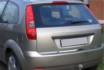 Ford Fiesta 2002-2008 гг. Накладка крышки багажника нержавейка OmsaLine - Итальянская Нержавейка фото 1
