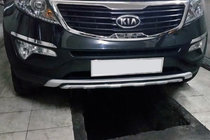 Kia Sportage 2010-2015 гг. Передняя накладка Niken V1 (пластик) фото 3