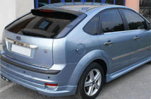 Ford Focus II 2005-2008 гг. Накладка на багажник (HB, нержавейка) фото 1
